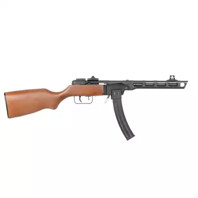 [Zestaw] Replika SW-09 AEG PPSz-41 - Real Wood [Snow Wolf] + Magazynek łukowy Hi-cap na 540 kulek do SW-09 PPSZ-41 [Snow Wolf]