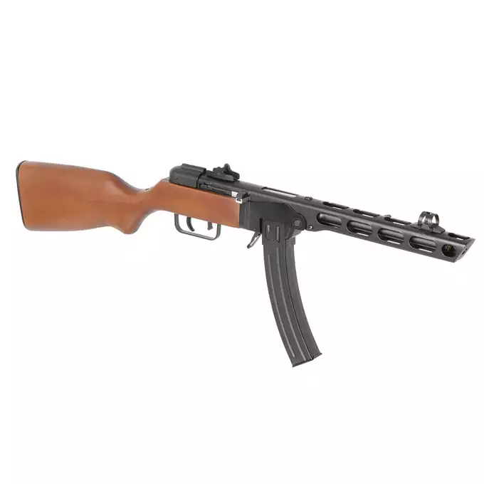 [Set] SW-09 PPSh-41 Airsoft Submachine Gun [Snow Wolf] + 540rd curved Hi-cap magazine for SW-09 ppsh-41 [Snow Wolf]