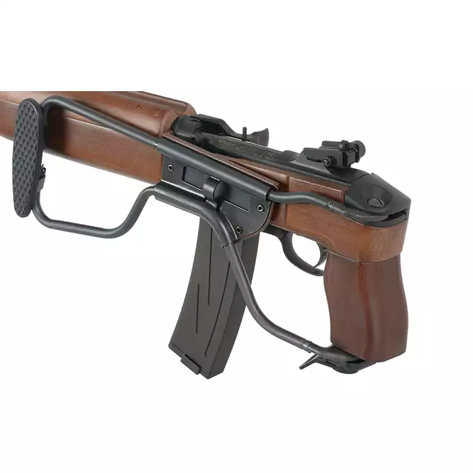 [Zestaw] Replika karabinka M2 Paratrooper - Real Wood [King Arms] + Magazynek Green Gaz 35 kulek do serii King Arms M1/M2 [King Arms]