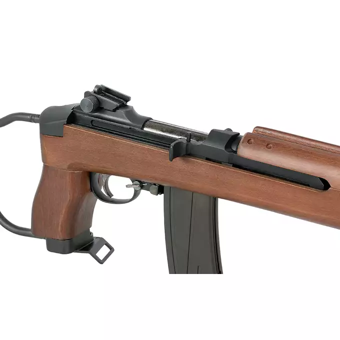 [Zestaw] Replika karabinka M2 Paratrooper - Real Wood [King Arms] + Magazynek Green Gaz 35 kulek do serii King Arms M1/M2 [King Arms]