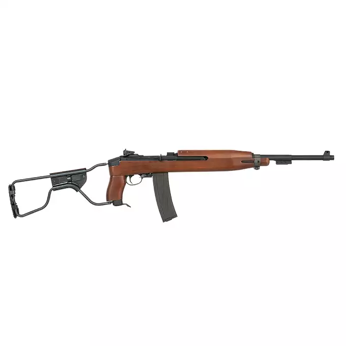 [Zestaw] Replika karabinka M2 Paratrooper - Real Wood [King Arms] + Magazynek Green Gaz 35 kulek do serii King Arms M1/M2 [King Arms]