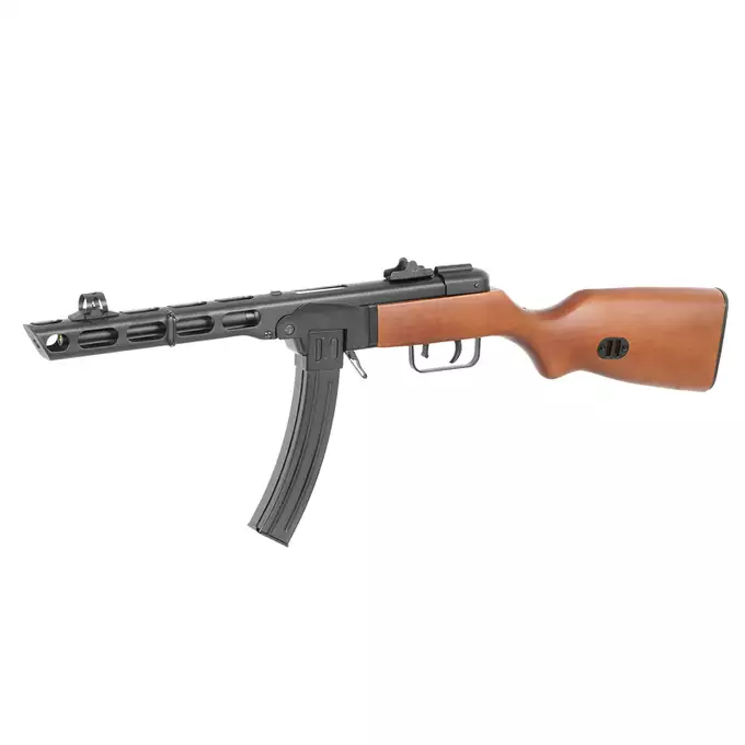 [Set] SW-09 PPSh-41 Airsoft Submachine Gun [Snow Wolf] + 540rd curved Hi-cap magazine for SW-09 ppsh-41 [Snow Wolf]