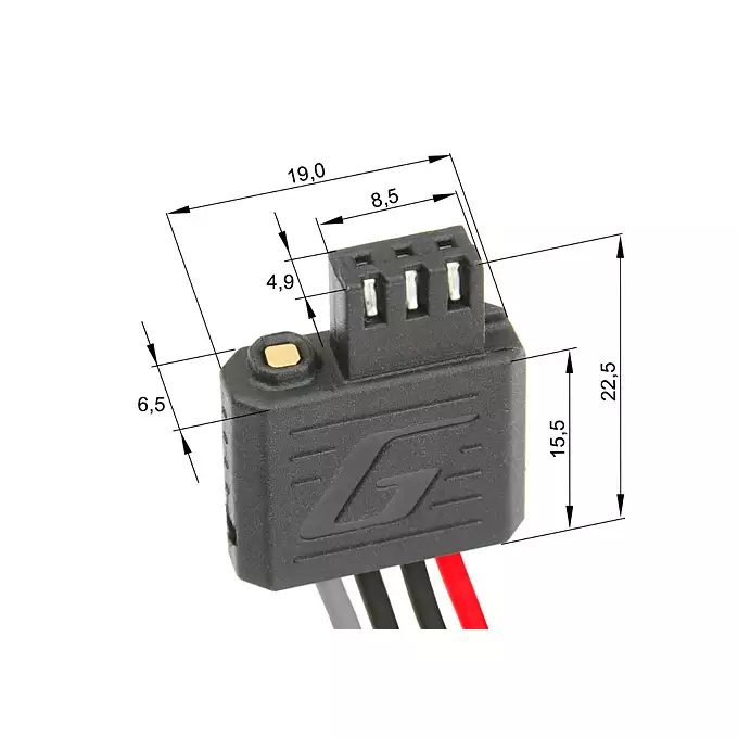 [Zestaw] CM.092B Spike's Tactical Assassin PDW [EMG] + Akumulator airsoftowy 25C 1000mAh 2S1P 7.4V LiPo Gens ace G-Tech T-Plug + Mini ładowarka Gens ace Imars G-Tech