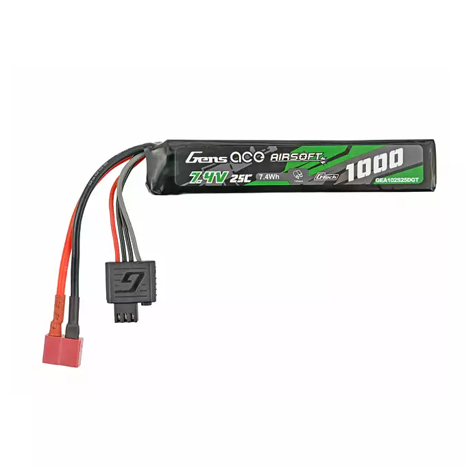 [Zestaw] CM.092B Spike's Tactical Assassin PDW [EMG] + Akumulator airsoftowy 25C 1000mAh 2S1P 7.4V LiPo Gens ace G-Tech T-Plug + Mini ładowarka Gens ace Imars G-Tech