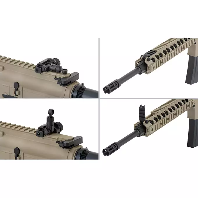 [Zestaw] CM.612 - Dark Earth [CYMA] + Akumulator airsoftowy 25C 1000mAh 3S1P 11.1V LiPo Gens ace G-Tech Tamiya + Mini ładowarka Gens ace Imars G-Tech