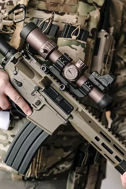 ベクターオプティクス S6 1-6X24 COYOTE FDE HI MOUNT Scope Victoptics S6 1-6x24 - COYOTE FDE [Vector Optics] | Taiwangun