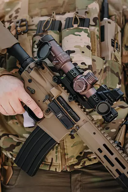 Scope Victoptics S6 1-6x24 - COYOTE FDE [Vector Optics] | Taiwangun