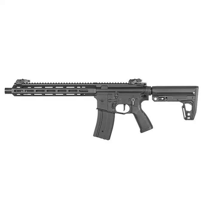 [Zestaw] M906D Full Metal ETU AEG Karabin AR15/M4 - Czarny [Double Eagle] + Akumulator airsoftowy 25C 1000mAh 3S1P 11.1V LiPo Gens ace G-Tech T-Plug + Mini ładowarka Gens ace Imars G-Tech