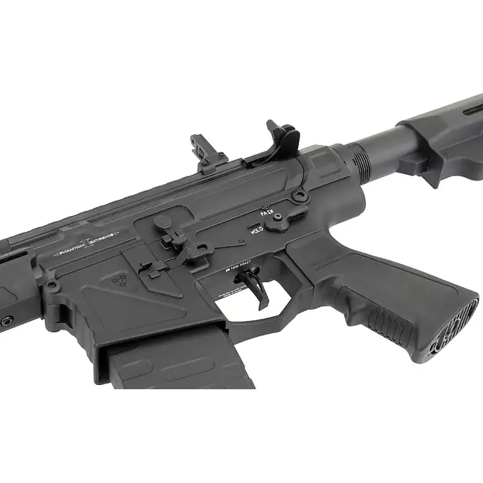 [Zestaw] Phantom Extremis SDU2.0 eSilver Edge - black [APS] + Akumulator airsoftowy 25C 1000mAh 3S1P 11.1V LiPo Gens ace G-Tech T-Plug + Mini ładowarka Gens ace Imars G-Tech