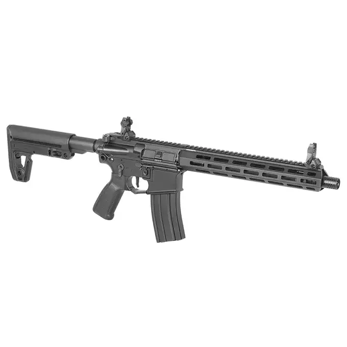 [Zestaw] M906D Full Metal ETU AEG Karabin AR15/M4 - Czarny [Double Eagle] + Akumulator airsoftowy 25C 1000mAh 3S1P 11.1V LiPo Gens ace G-Tech T-Plug + Mini ładowarka Gens ace Imars G-Tech