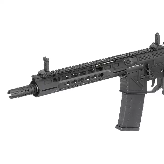 [Zestaw] Phantom Extremis SDU2.0 eSilver Edge - black [APS] + Akumulator airsoftowy 25C 1000mAh 3S1P 11.1V LiPo Gens ace G-Tech T-Plug + Mini ładowarka Gens ace Imars G-Tech