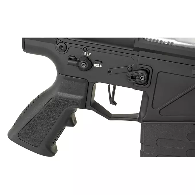 [Zestaw] Phantom Extremis SDU2.0 eSilver Edge - black [APS] + Akumulator airsoftowy 25C 1000mAh 3S1P 11.1V LiPo Gens ace G-Tech T-Plug + Mini ładowarka Gens ace Imars G-Tech