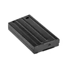 [Zestaw] Stalowy Magazynek Mid-Cap na 130 kulek do SR25/AR10 - Black [EC] + Stopka do magazynka SR25 [Hades Airsoft]