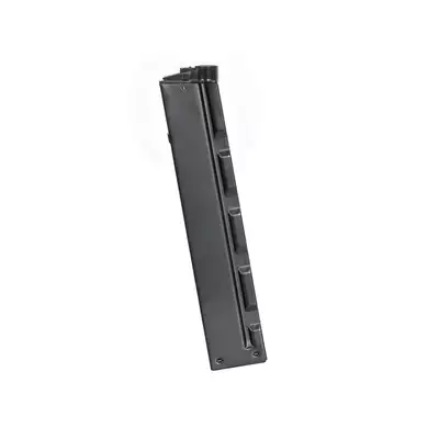 [Zestaw] Old School Prosty magazynek Hi-cap 200 kulek do serii MP5 - Black [CYMA] + Stopka do magazynka MP5 [Hades Airsoft]