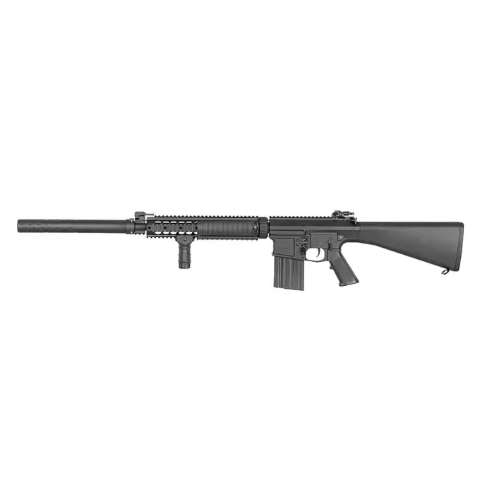[Zestaw] Magazynek mid-cap na 150 kulek do SR25/M110 [Classic Army] + Stopka do magazynka SR25 [Hades Airsoft]