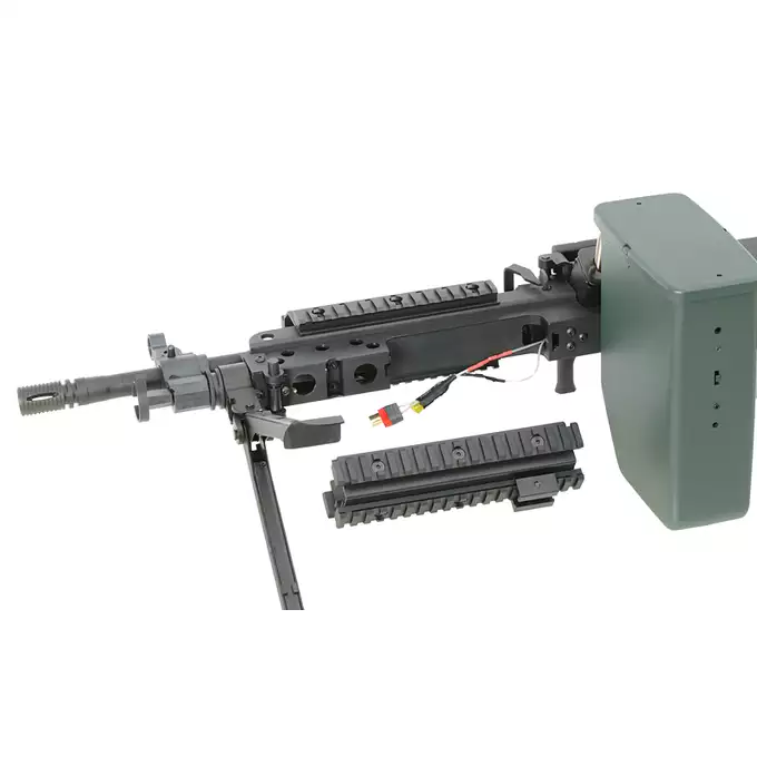 [Zestaw] Replika karabinu maszynowego MK46 MOD 0 Sports Line [A&amp;K] + Celownik optyczny 1.5x/6x Gen2 [Emerson]