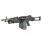 [Set] FN M249 Paratrooper Light Machine Gun Replica [A&amp;K] + 1500rd Electric Box Magazine (Compact size) for SAW - Khaki