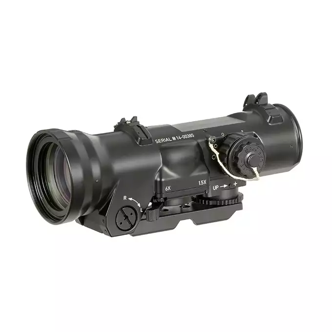 [Zestaw] Replika karabinu maszynowego FN M249 Paratrooper LMG [A&amp;K] + Celownik optyczny 1.5x/6x Gen2 [Emerson]