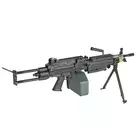 [Set] FN M249 Paratrooper Light Machine Gun Replica [A&amp;K] + 1500rd Electric Box Magazine (Compact size) for SAW - Khaki