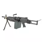 [Set] FN M249 Paratrooper Light Machine Gun Replica [A&amp;K] + 1500rd Electric Box Magazine (Compact size) for SAW - Khaki