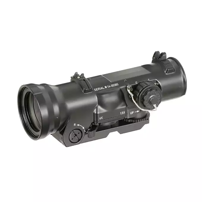 [Zestaw] Replika karabinu maszynowego FN M249 Paratrooper LMG [A&amp;K] + Celownik optyczny 1.5x/6x Gen2 [Emerson]