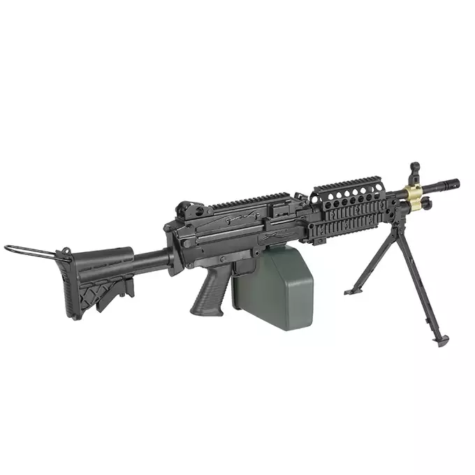 [Zestaw] Replika karabinu maszynowego FN MK46 MOD 0 SOCOM [A&amp;K] + Celownik optyczny 1.5x/6x Gen2 [Emerson]
