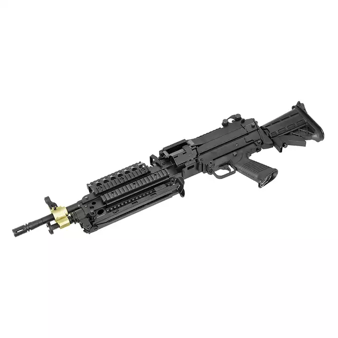 [Zestaw] Replika karabinu maszynowego FN MK46 MOD 0 SOCOM [A&amp;K] + Celownik kolimatorowy Centurion 1x30 [Vector Optics] + Powiększalnik Maverick Gen3 3x22 Magnifier MIL [Vector Optics]