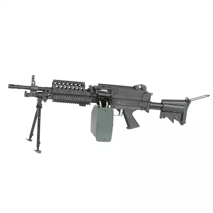 [Zestaw] Replika karabinu maszynowego MK46 MOD 0 Sports Line [A&amp;K] + Celownik optyczny 1.5x/6x Gen2 [Emerson]