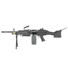 [Zestaw] Replika karabinu maszynowego FN M249 MKII SAW LMG [A&amp;K] + Elektryczny magazynek pudełkowy 1500 kulek do SAW - Khaki