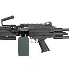 [Set] FN M249 Paratrooper Light Machine Gun Replica [A&amp;K] + 1500rd Electric Box Magazine (Compact size) for SAW - Khaki