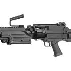 [Set] FN M249 Paratrooper Light Machine Gun Replica [A&amp;K] + 1500rd Electric Box Magazine (Compact size) for SAW - Khaki