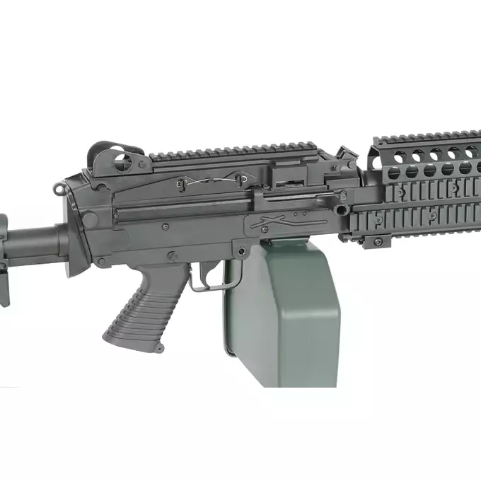 [Zestaw] Replika karabinu maszynowego MK46 MOD 0 Sports Line [A&amp;K] + Celownik optyczny 1.5x/6x Gen2 [Emerson]