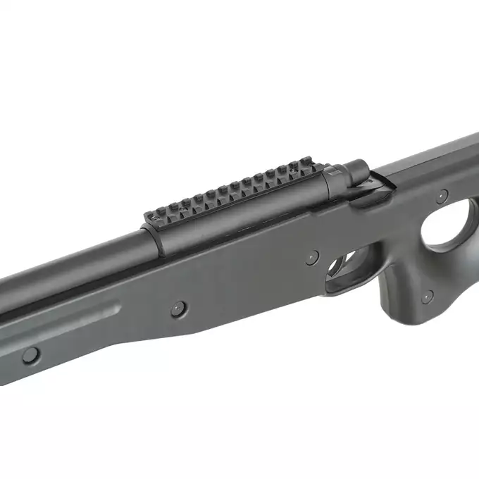 [Zestaw] Replika karabinu snajperskiego MP002B - Black [AGM] + Celownik optyczny 3-9x40E - Black [PCS]