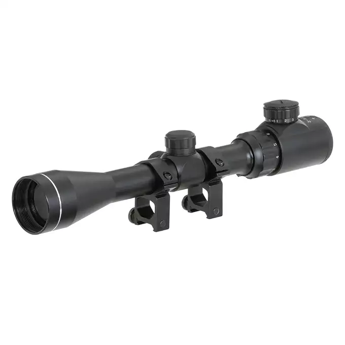 [Zestaw] Replika karabinu snajperskiego MP002B - Black [AGM] + Celownik optyczny 3-9x40E - Black [PCS]