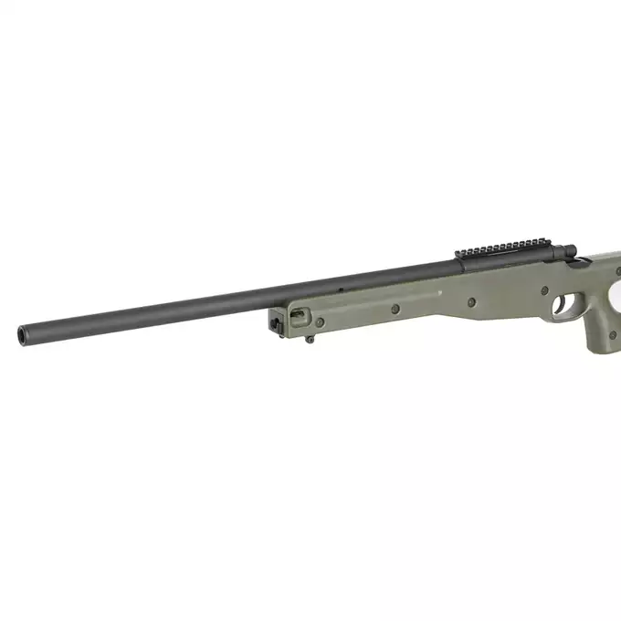 [Zestaw] Replika karabinu snajperskiego MP002C - Olive [AGM] + Celownik optyczny 3-9x40E - Black [PCS]