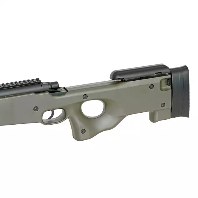 [Zestaw] Replika karabinu snajperskiego MP002C - Olive [AGM] + Celownik optyczny 3-9x40E - Black [PCS]