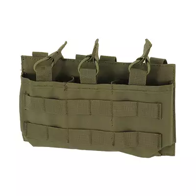 Otwarta potrójna ładownica na magazynki do kal. 7,62 - Olive [8FIELDS]