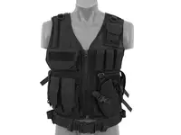 Law Enforcement Tactical Vest V.2 - BLACK [8FIELDS]