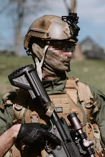 FAST MH Helmet Replica with quick adjustment  - Navy Seal [EM]