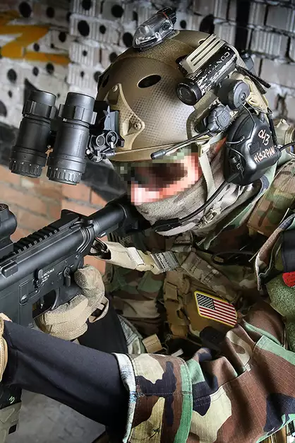 Replika kasku FAST PJ z szybką regulacją - Navy Seal [EM]