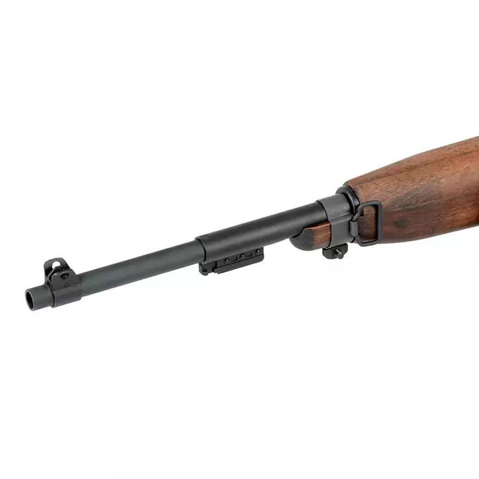 [Zestaw] Replika karabinka M1A1 Paratrooper - Real Wood [King Arms] + Magazynek Green Gaz 35 kulek do serii King Arms M1/M2 [King Arms]