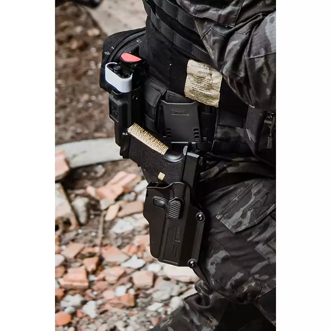 [Zestaw] Replika AEP CM.135S Salient Arms BLU MOSFET [6mmProShop] + Długi magazynek na 80 kulek do CM.030/CM.122/CM.123/CM.127 [CYMA]