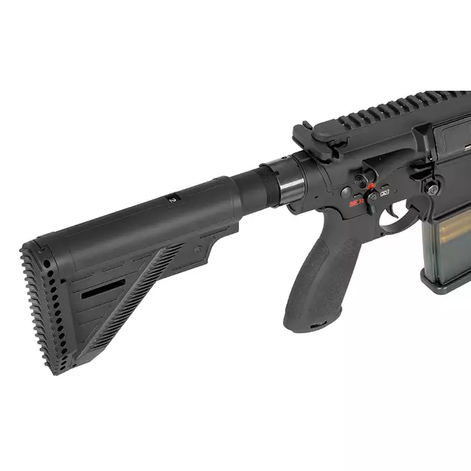[Zestaw] EC-202 replika ciężkiego karabinu szturmowego - Black [E&amp;C] + Luneta Biegowa S4 1.5-6X28 VICTOPTICS [Vector Optics]