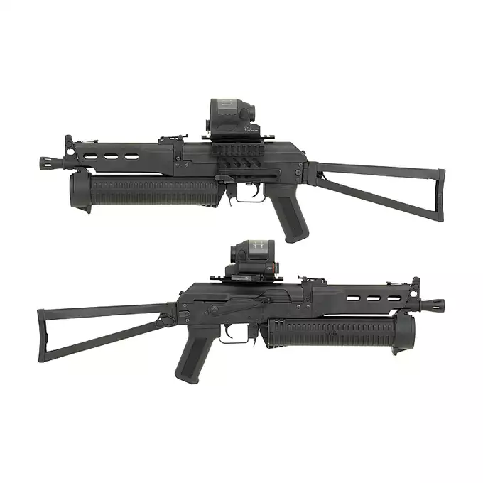[Set] CM.058 [CYMA] + SVD, AK Red dot sight 1x28x40 - black [Vector Optics]