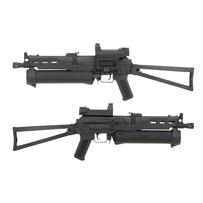 [Set] CM.058 [CYMA] + SVD, AK Red dot sight 1x28x40 - black [Vector Optics]