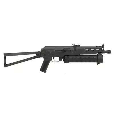 [Zestaw] CM.058 Replika pistoletu maszynowego PP-19 Bizon [CYMA] + Replika rosyjskiego celownika optycznego typu 1p76 do AK/AKSU/PKM [JJ Airsoft]