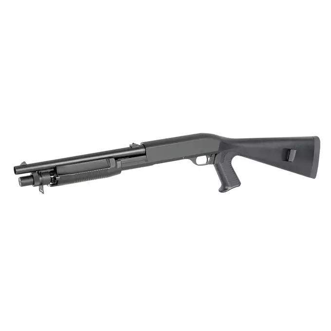 [Zestaw] CM.360M Full Metal [CYMA] + BBP TŁUMIK PODŚWIETLAJĄCY do Strzelby 22,5mm - [5KU] + Perfect BB Fosforescencyjne kulki 0,20g - 1 kg [BLS]