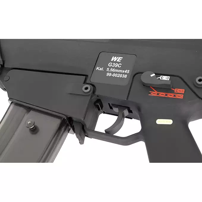 [Zestaw] WE-G39C GBBR - black [WE] + Magazynek gazowy do WE-G39C - black [WE]