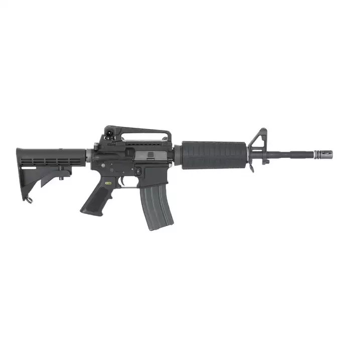 [Zestaw] WE-M4 GBBR - black [WE] + Magazynek gazowy do WE-M4/SCR/4168 z systemem open bolt - black