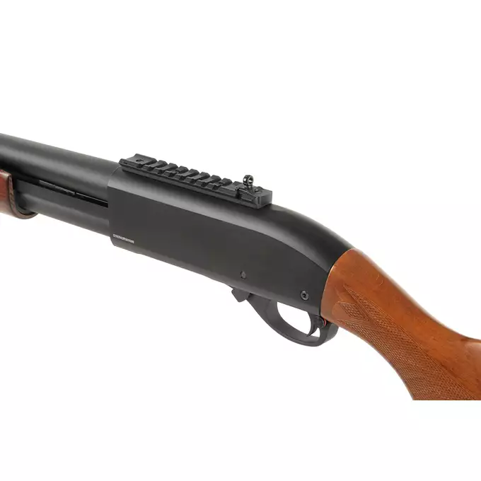 [Zestaw] Strzelba M8870 (Zasilana Green Gazem) - Real Wood [Golden Eagle] + BBP TŁUMIK PODŚWIETLAJĄCY do Strzelby 24mm - [5KU] + Perfect BB Fosforescencyjne kulki 0,20g - 1 kg [BLS]